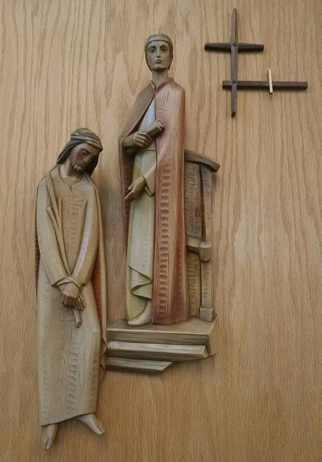 First Station: Jesus is condemned to death