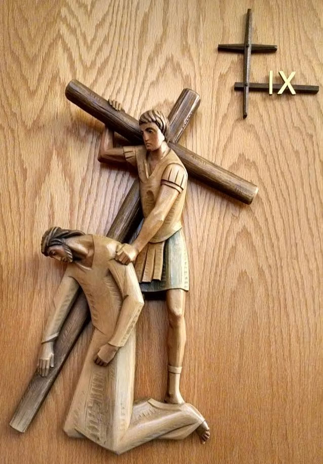 Ninth Station: Jesus falls for the third time