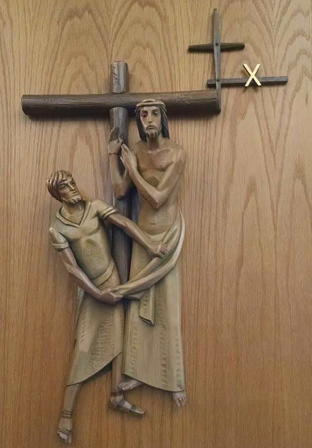 Ninth Station: Jesus falls for the third time