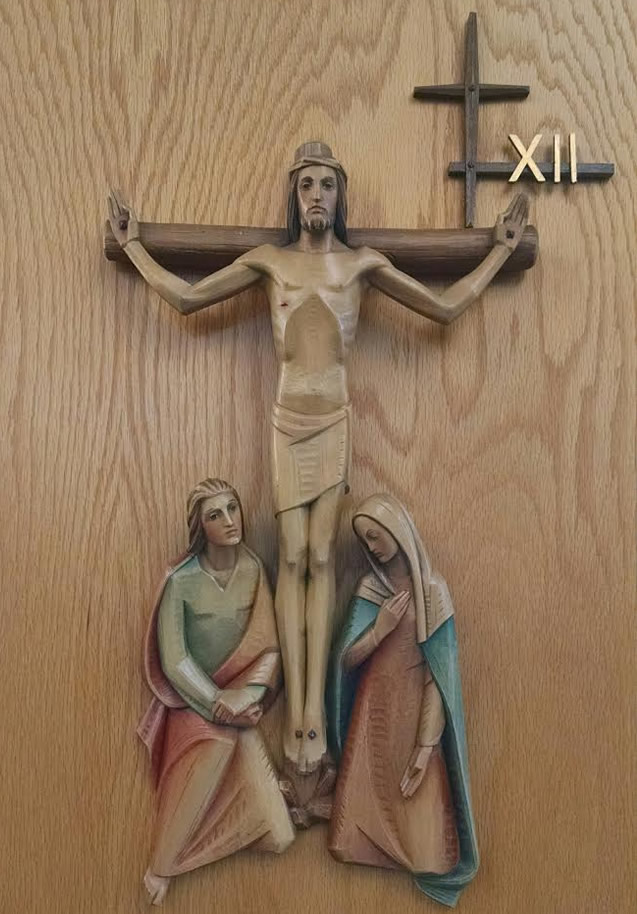 Twelfth Station: Jesus dies on the cross